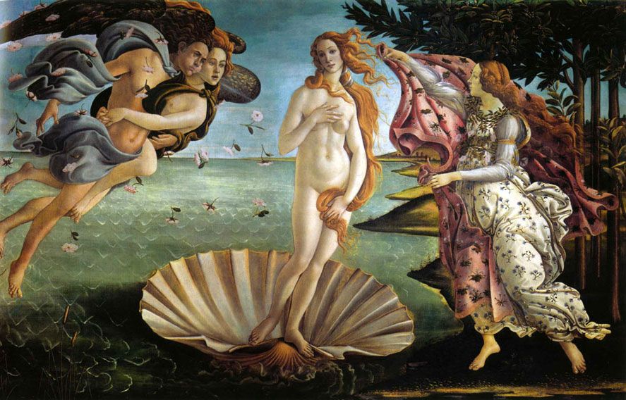 Sandro Botticelli La naissance de Vénus 1484.jpg